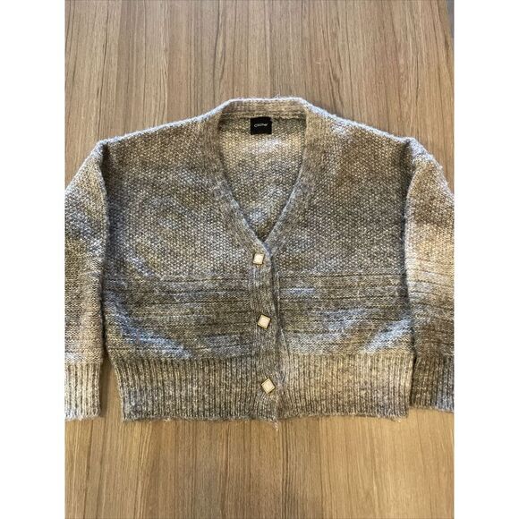 Cliche Women's Ombre Cropped Sweater Size Small - Picture 2 of 12